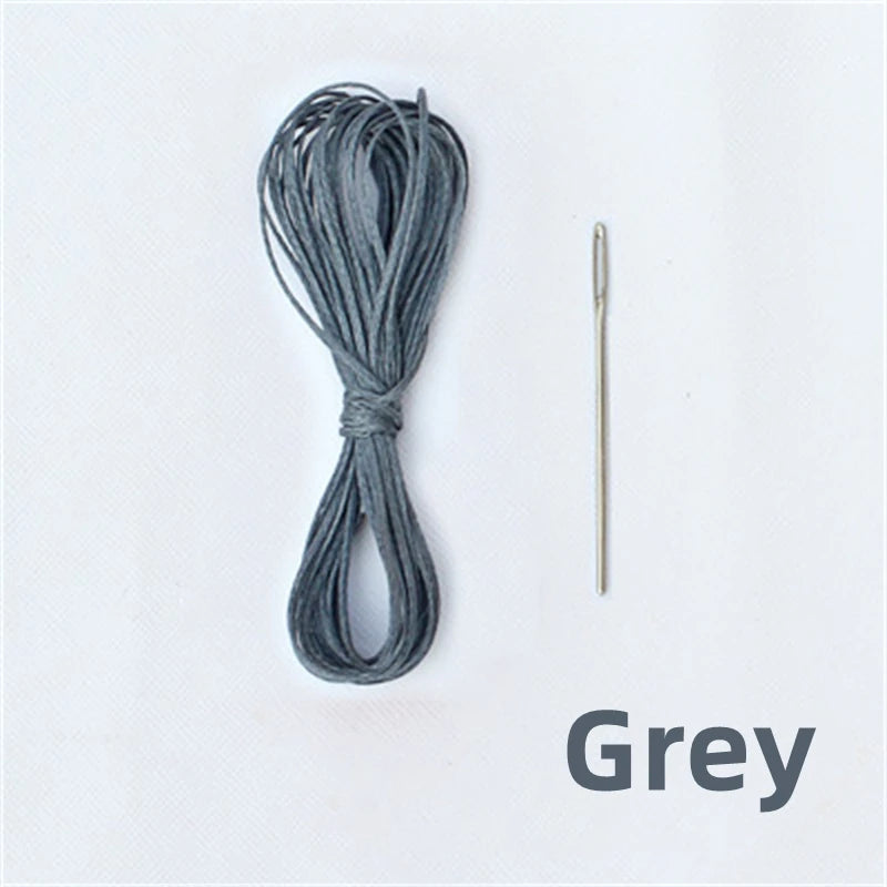 Leather Car Steering Wheel Cover Car Braid On The Steering Wheel 38 cm DIY Universal Auto Steering Wheel Cover Leather Case