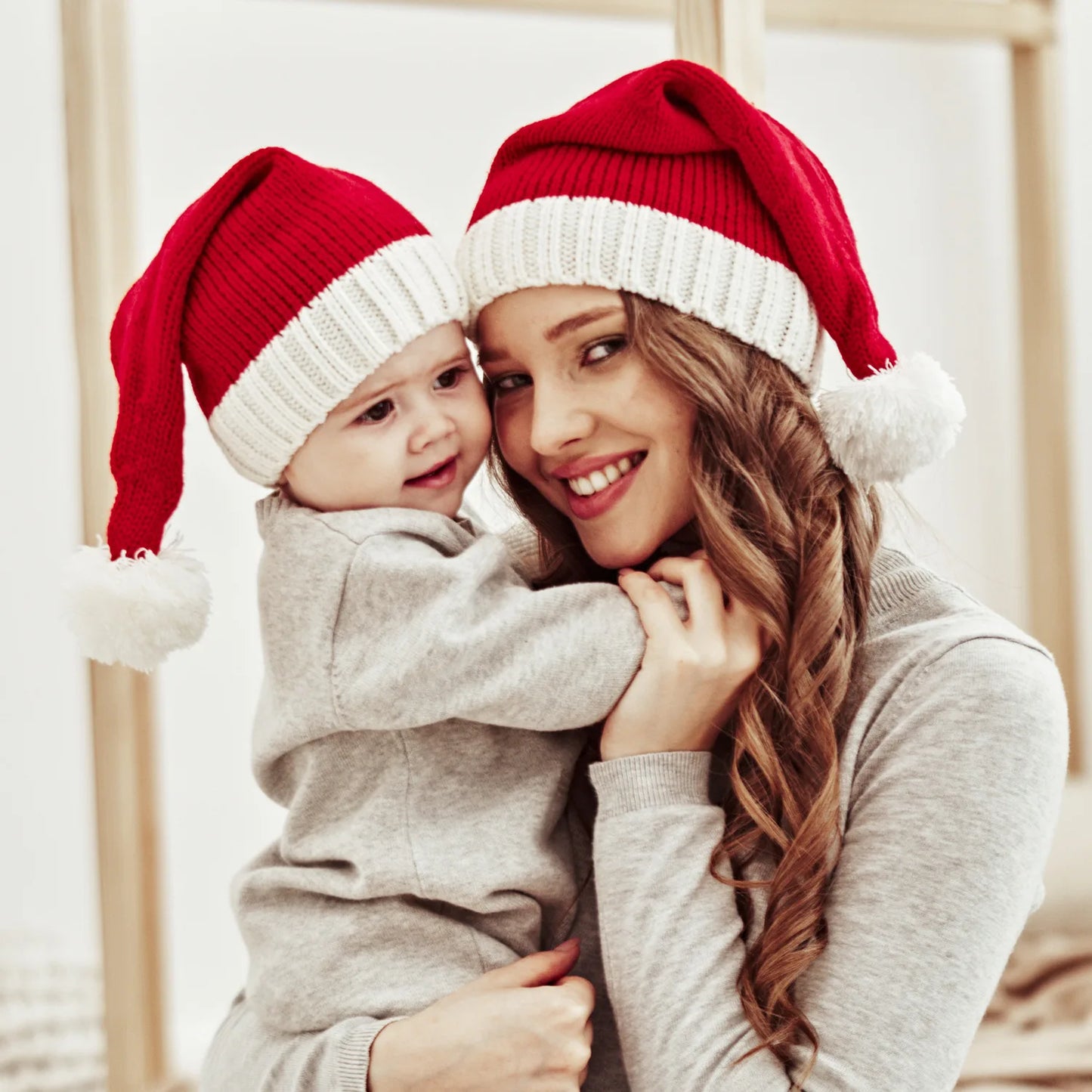 2024 Knitted Christmas Hat