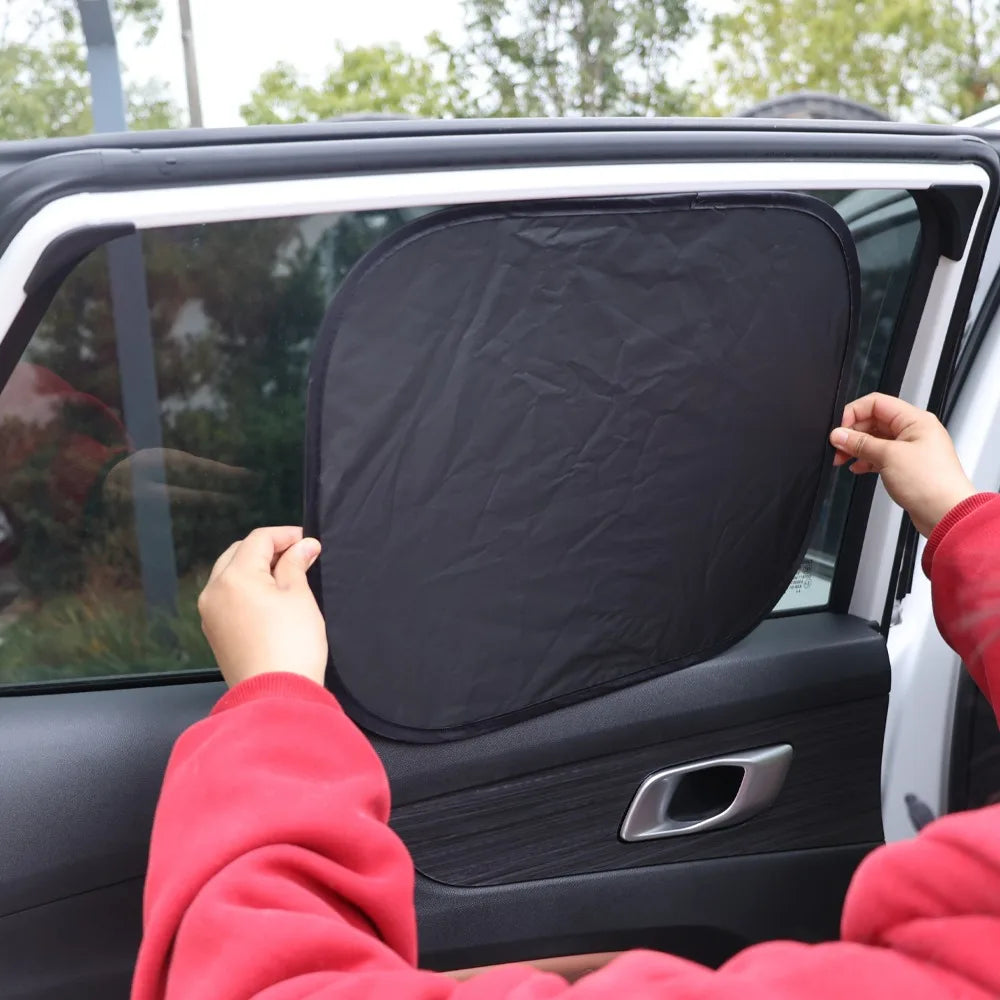 Car Electrostatic Sunshade Curtain