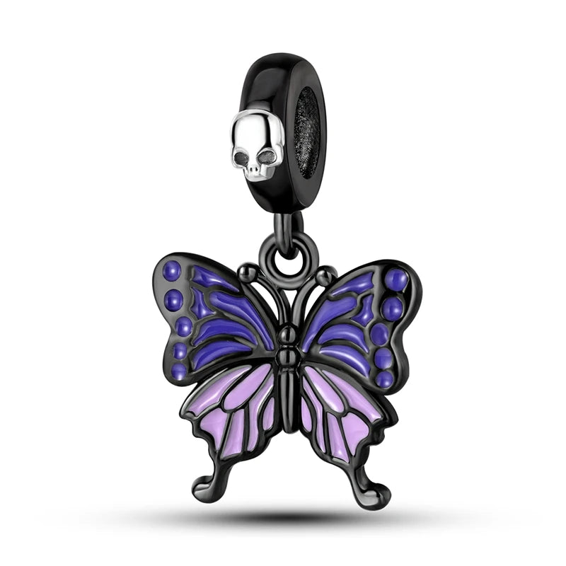 New 925 Sterling Silver Halloween Charm Beads Fit Original Brand Bracelet