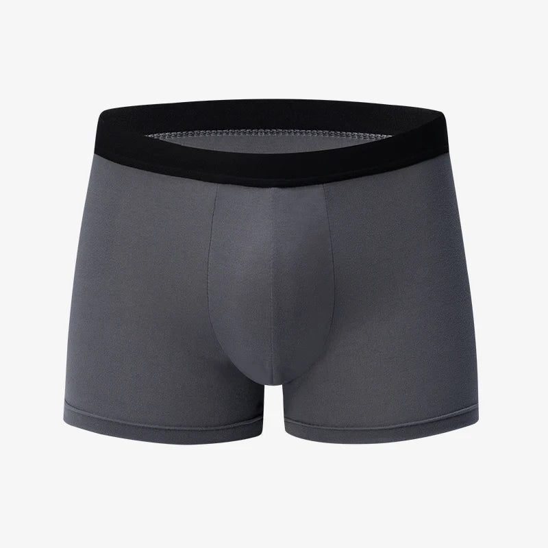 10-Pack solid color basic men's plus size boxers