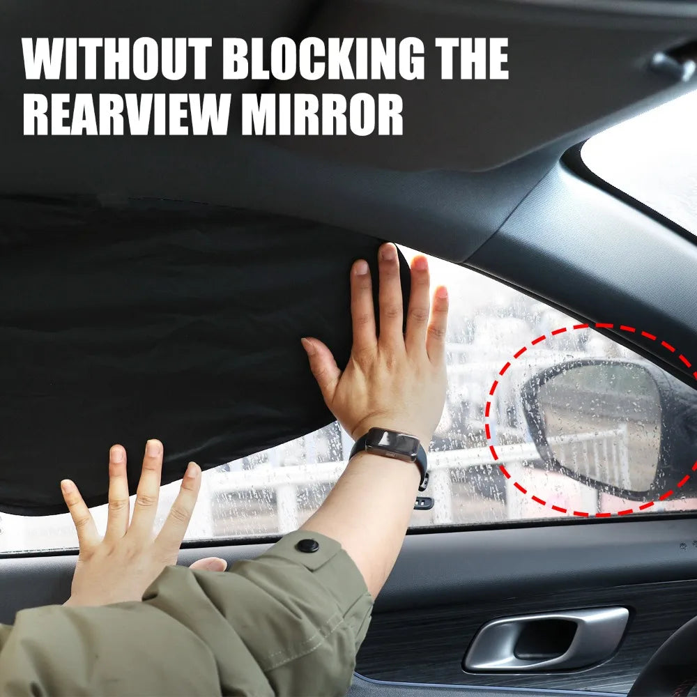 Car Electrostatic Sunshade Curtain