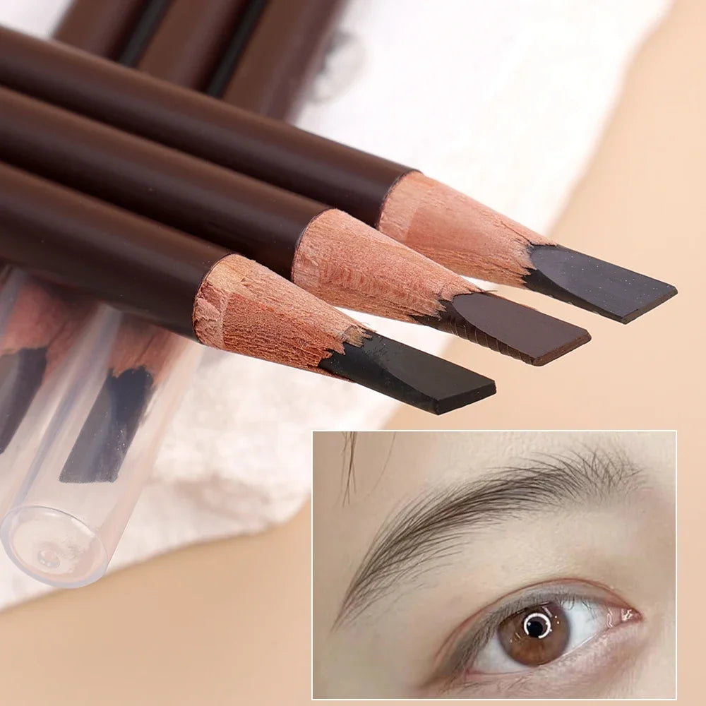 Microblading Eyebrow Pencil Outline Shadow Eyeliner Waterproof