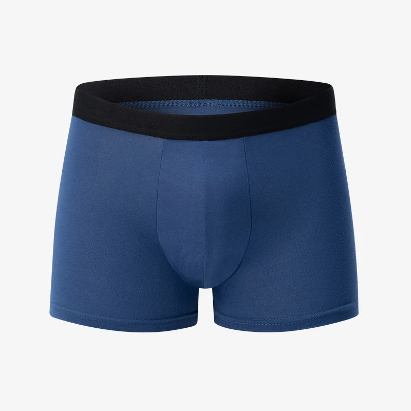 10-Pack solid color basic men's plus size boxers