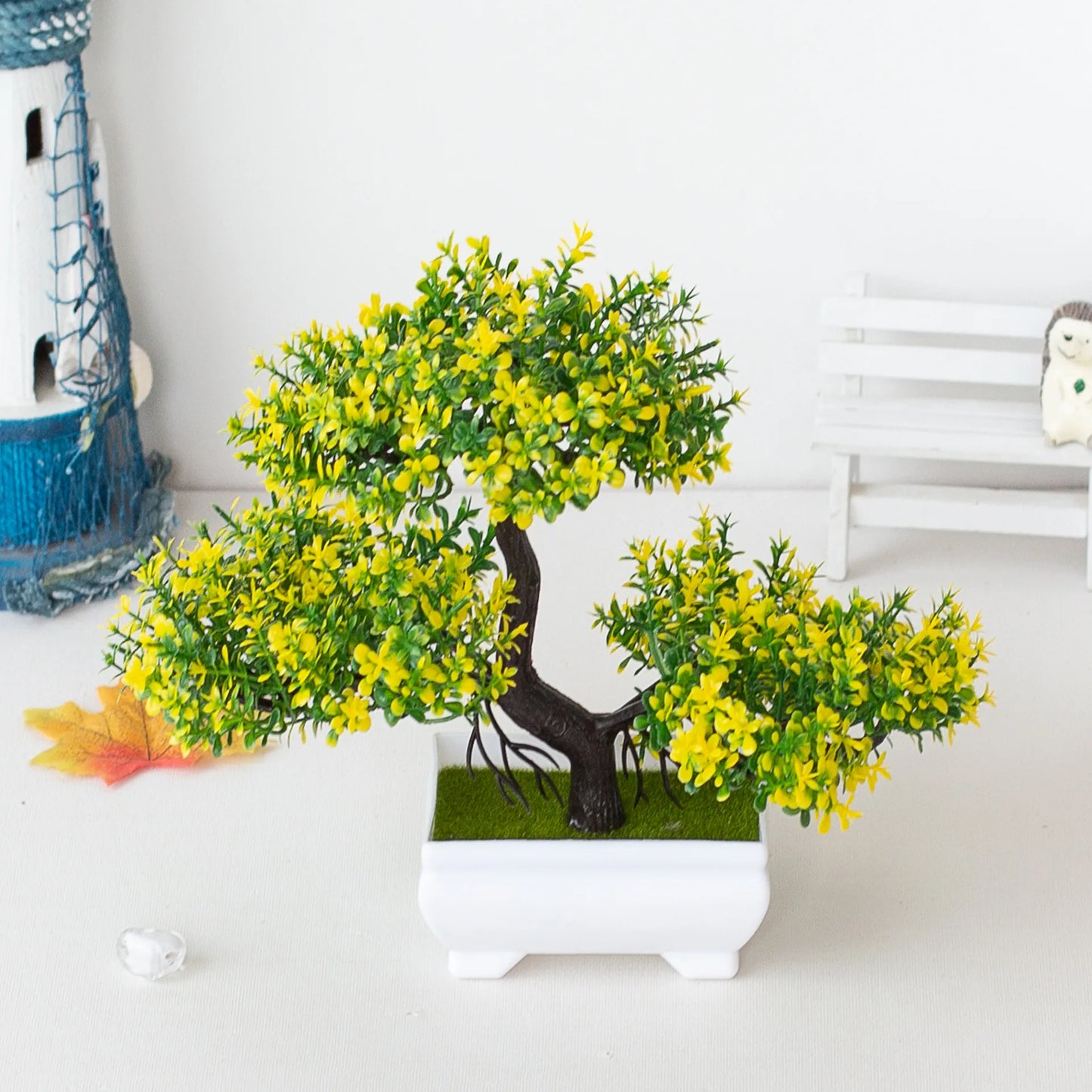 Artificial Plants Bonsai Small Tree Pot