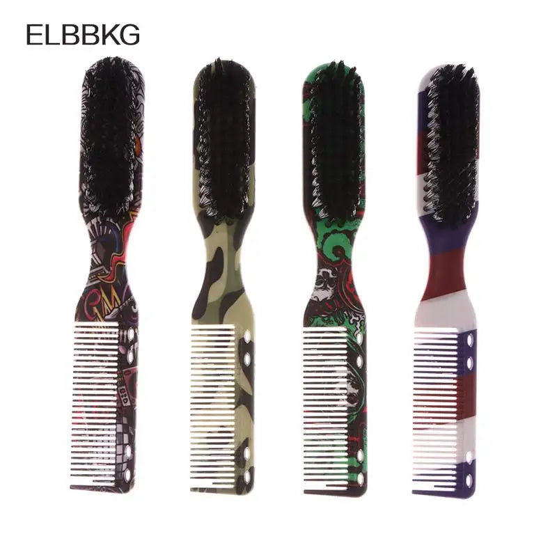 New Type Double-sided Professional Barber Neck Brush Comb