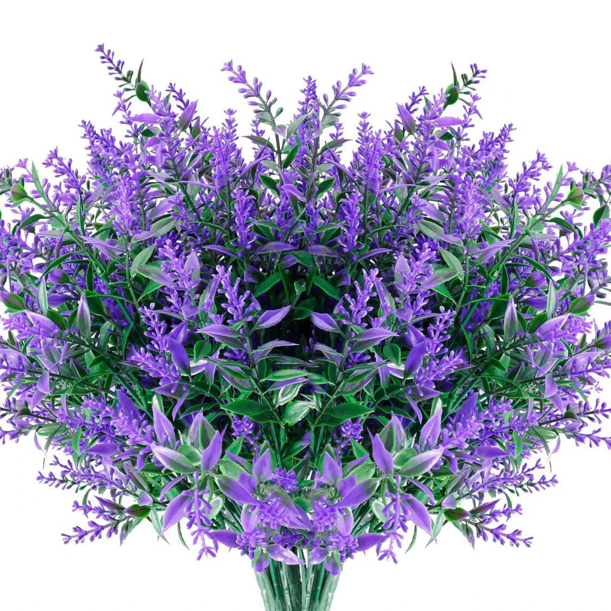 12PCS Artificial Plants Lavender Wedding Bridal Vase for Home