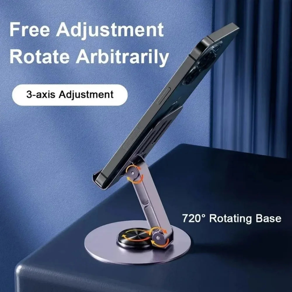 All Metal Rotating Bracket 360 Rotation Folding Bracket For Universal Phone
