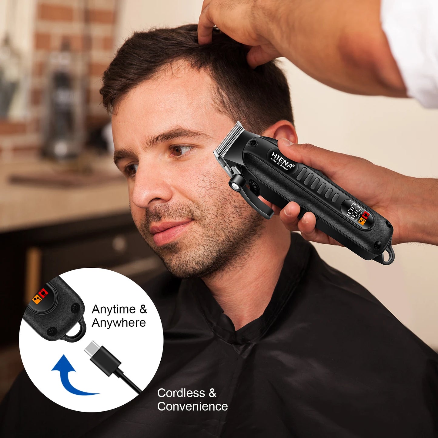 Professional Barber Electric Hair clipper