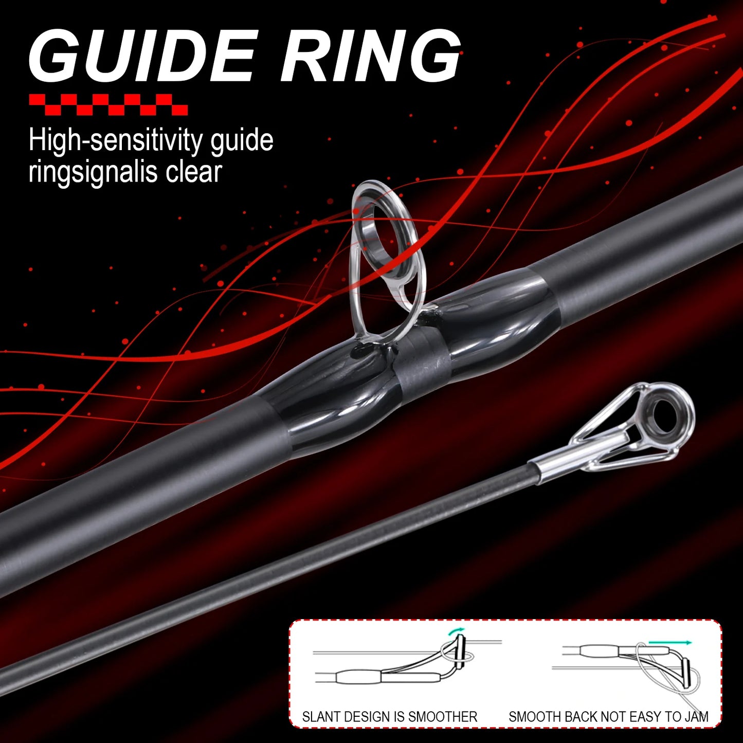 Casting/Spinning Fishing Rod 1.8-2.1m 4 Section UltraLight Carbon Fiber