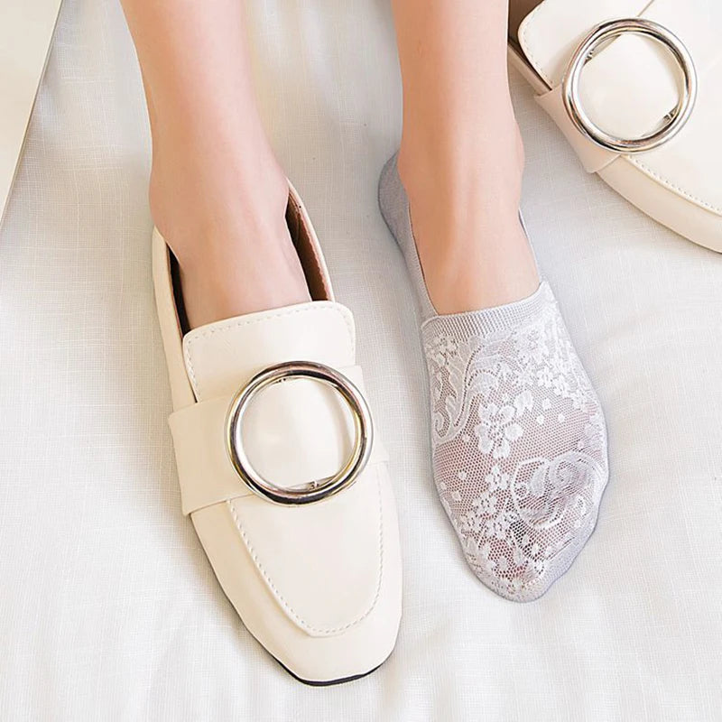 5 Pairs Fashion Woman/ Girls Summer Socks