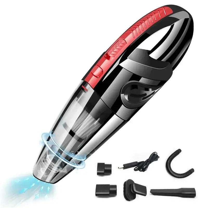 Powerful Suction Rechargeable Handheld Vacuum Cleaner Quick Charge for Car Home Pet Hair