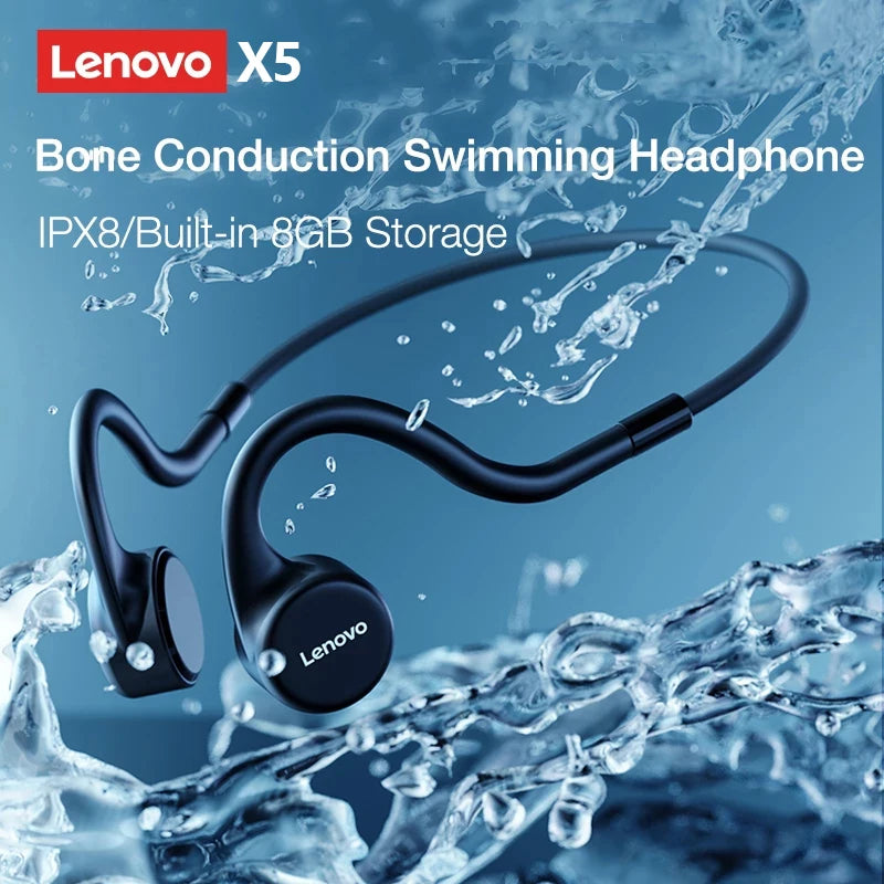 Lenovo Bone Conduction Earphones X3 Pro Bluetooth Hifi Ear-hook