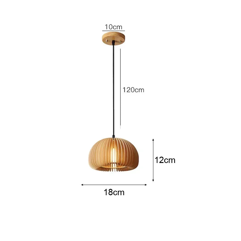 Bamboo Hanging Lamp Pendant Ceiling Light