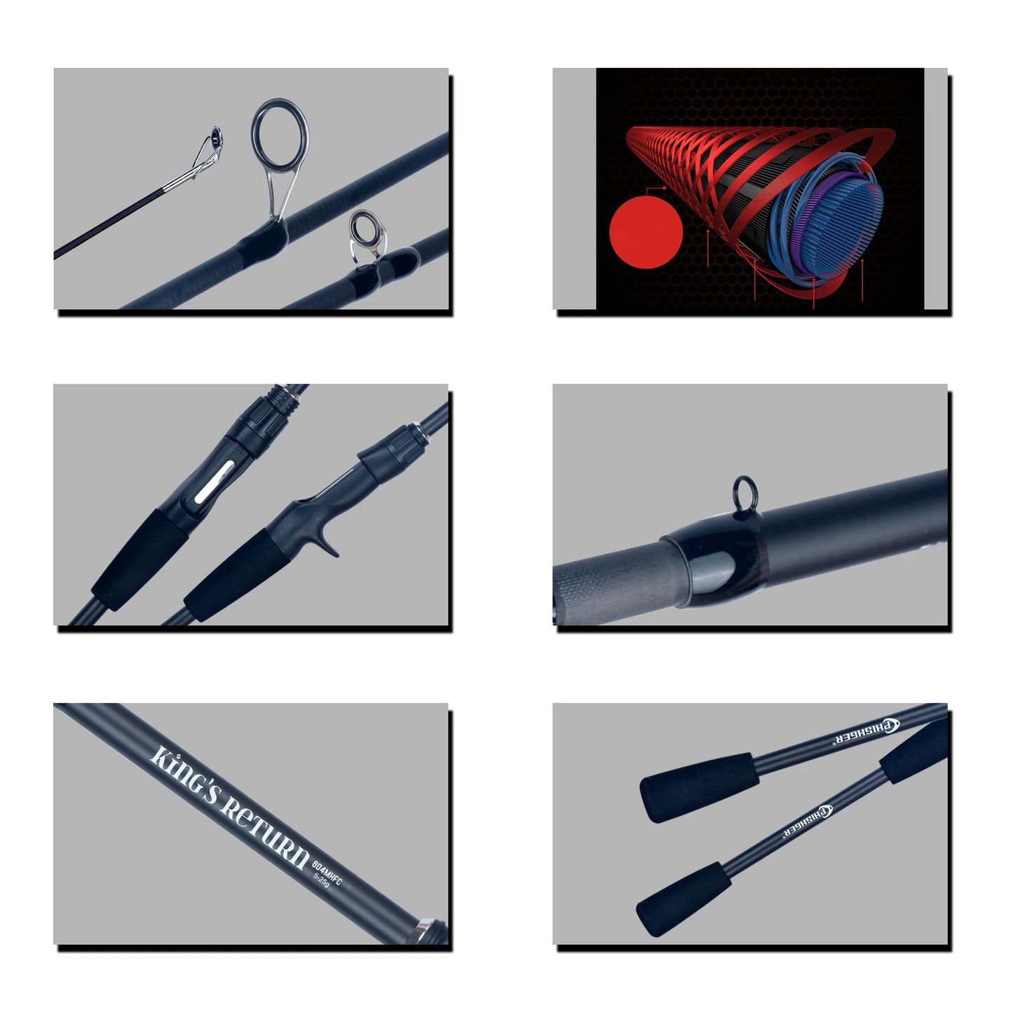 Travel Carbon Fishing Rods Casting Weight 5-30g M