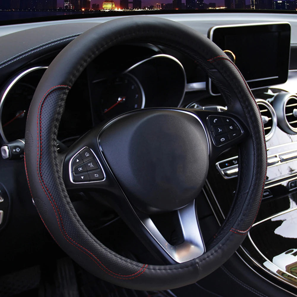 10 Colors Car Steering Wheel Cover Universal Volant Braid on the Steering-wheel