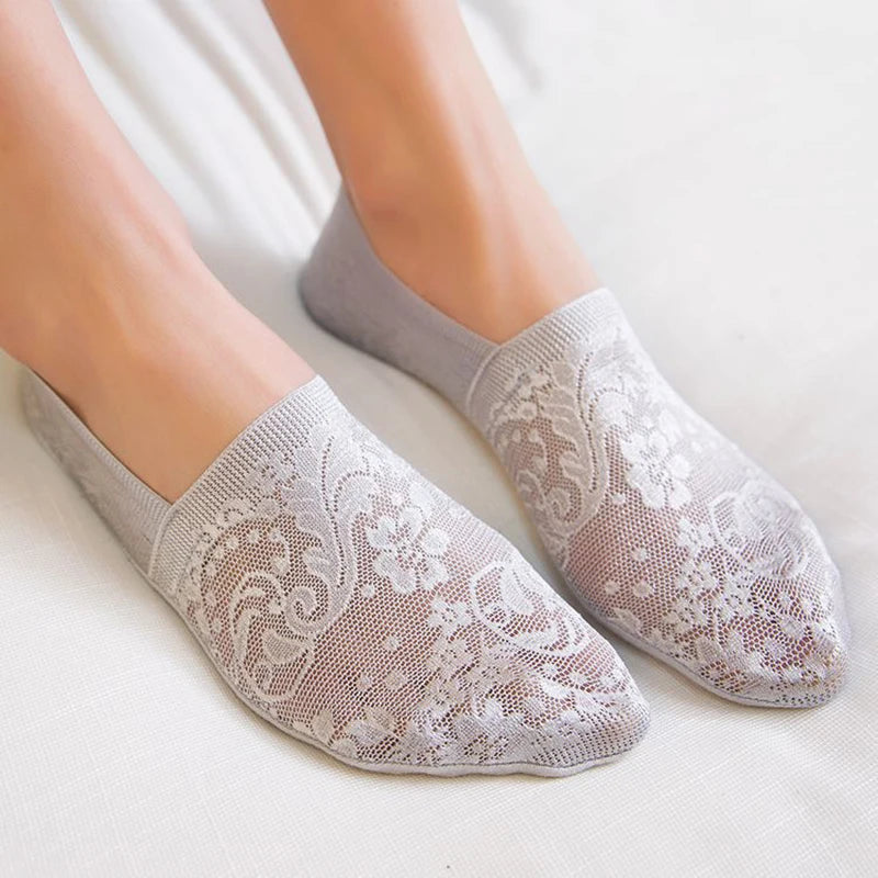 5 Pairs Fashion Woman/ Girls Summer Socks