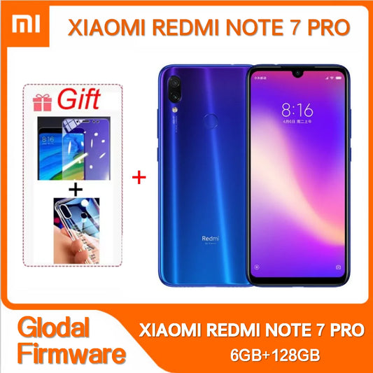 Note 7 PRO 6GB 128GB Xiaomi Redmi Original Smartphone Snapdragon