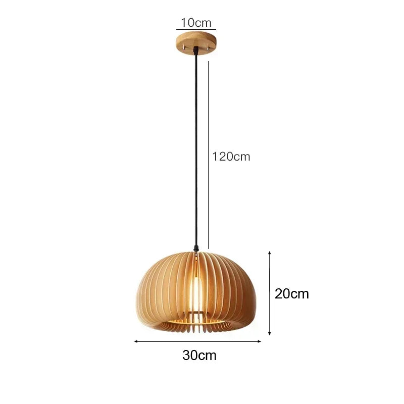 Bamboo Hanging Lamp Pendant Ceiling Light