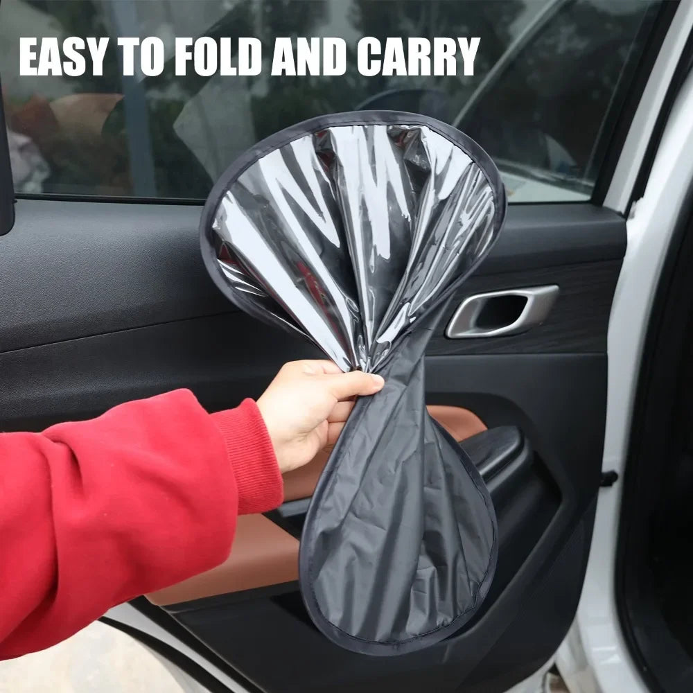 Car Electrostatic Sunshade Curtain Universal Sun Protection Heat-insulating Curtains