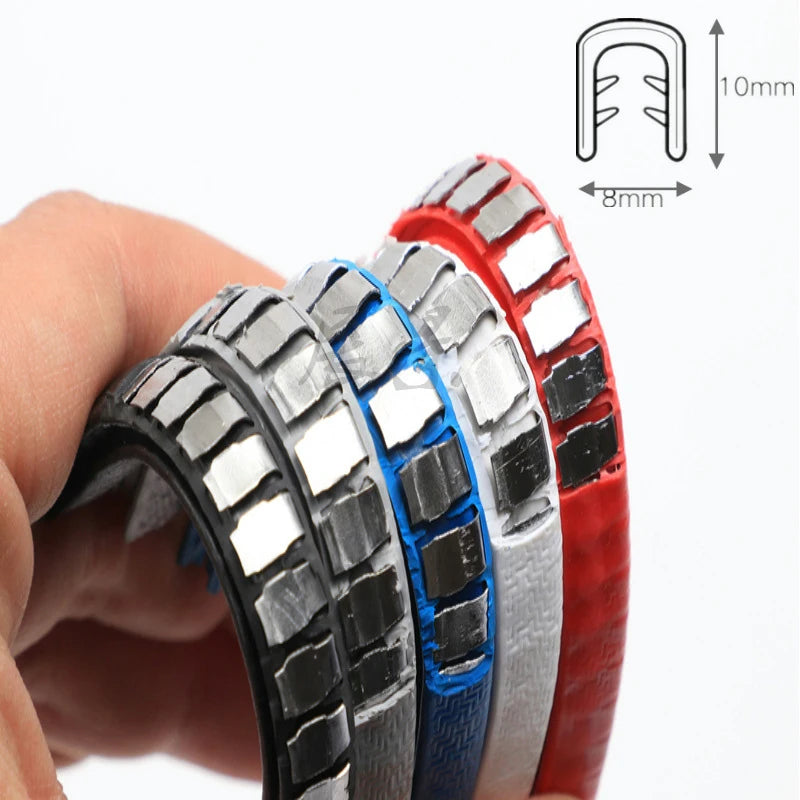 General Sealing Strip No-Paste Door Anti-Collision Strip Car Door U-Shaped Edge Strip Decorative Strip Keel Strip