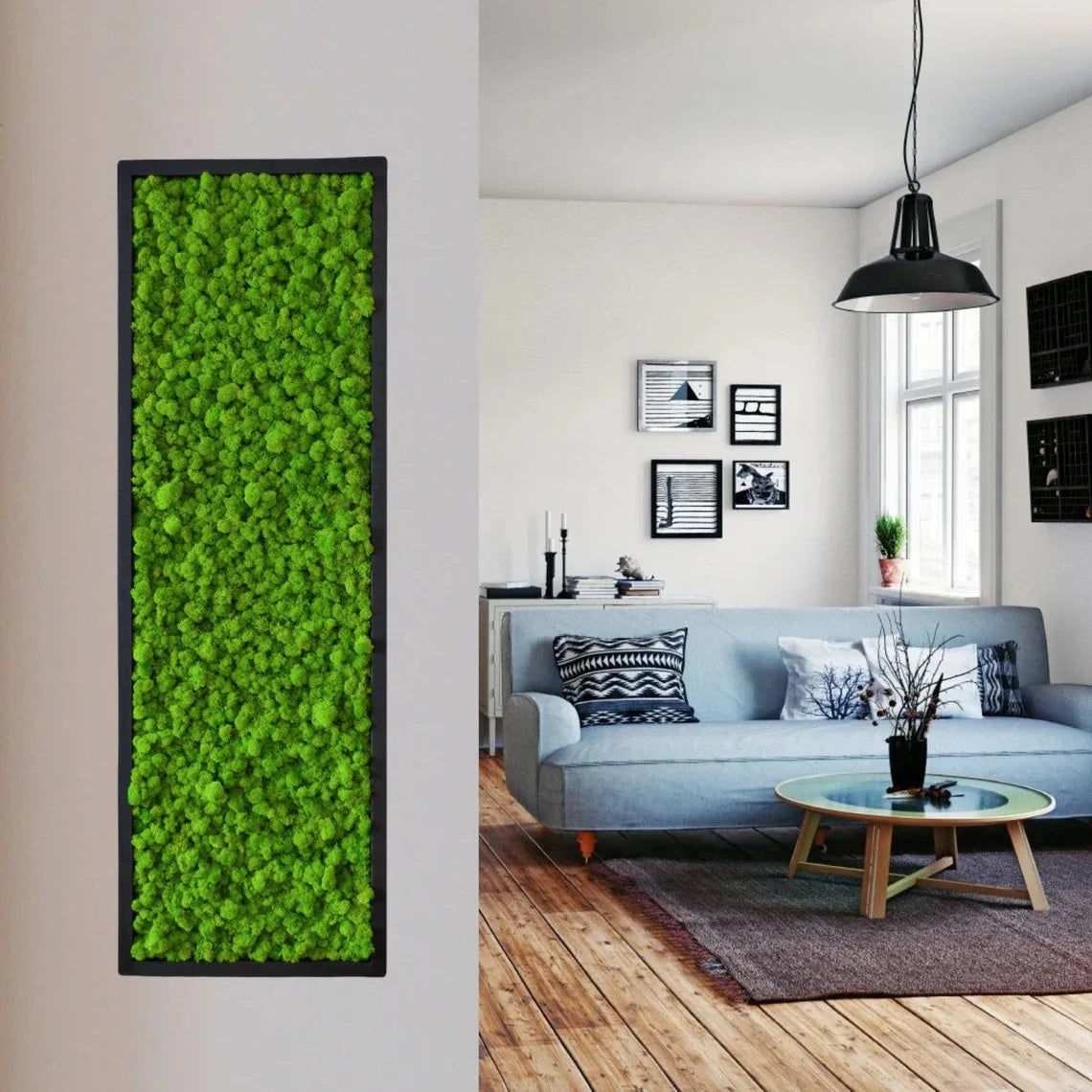 Artificial Green Plants Fake Grass Eternal Life Moss Grassfor Home Living