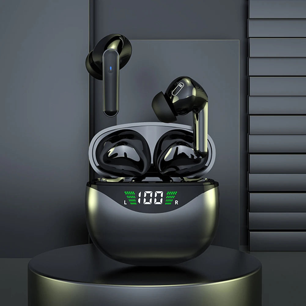 TWS Earphones LED Digital Display Wireless Headphones Touch Control