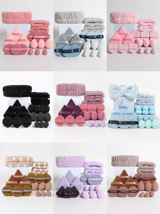18 piece headband set.