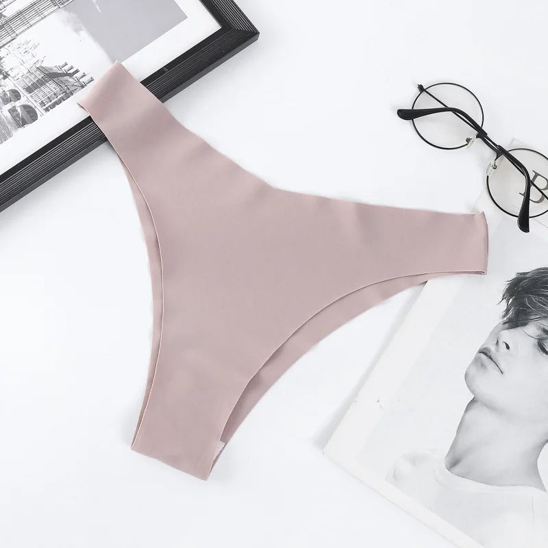 Seamless Panties Women Ice Silk