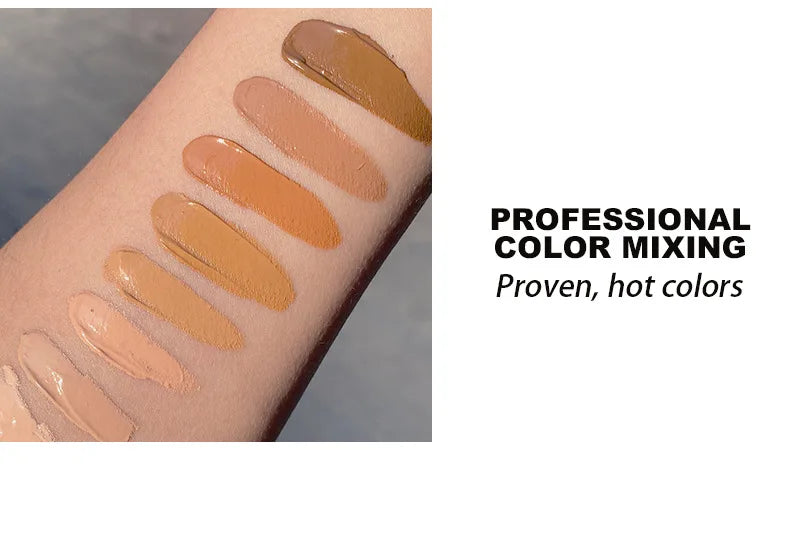 Fit Colors 8 size Concealer with a Flexible Concealer Moisturizing Liquid Foundation