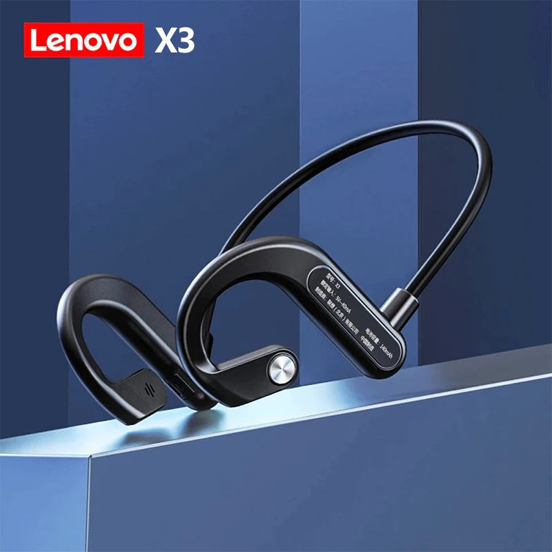 Lenovo Bone Conduction Earphones X3 Pro Bluetooth Hifi Ear-hook