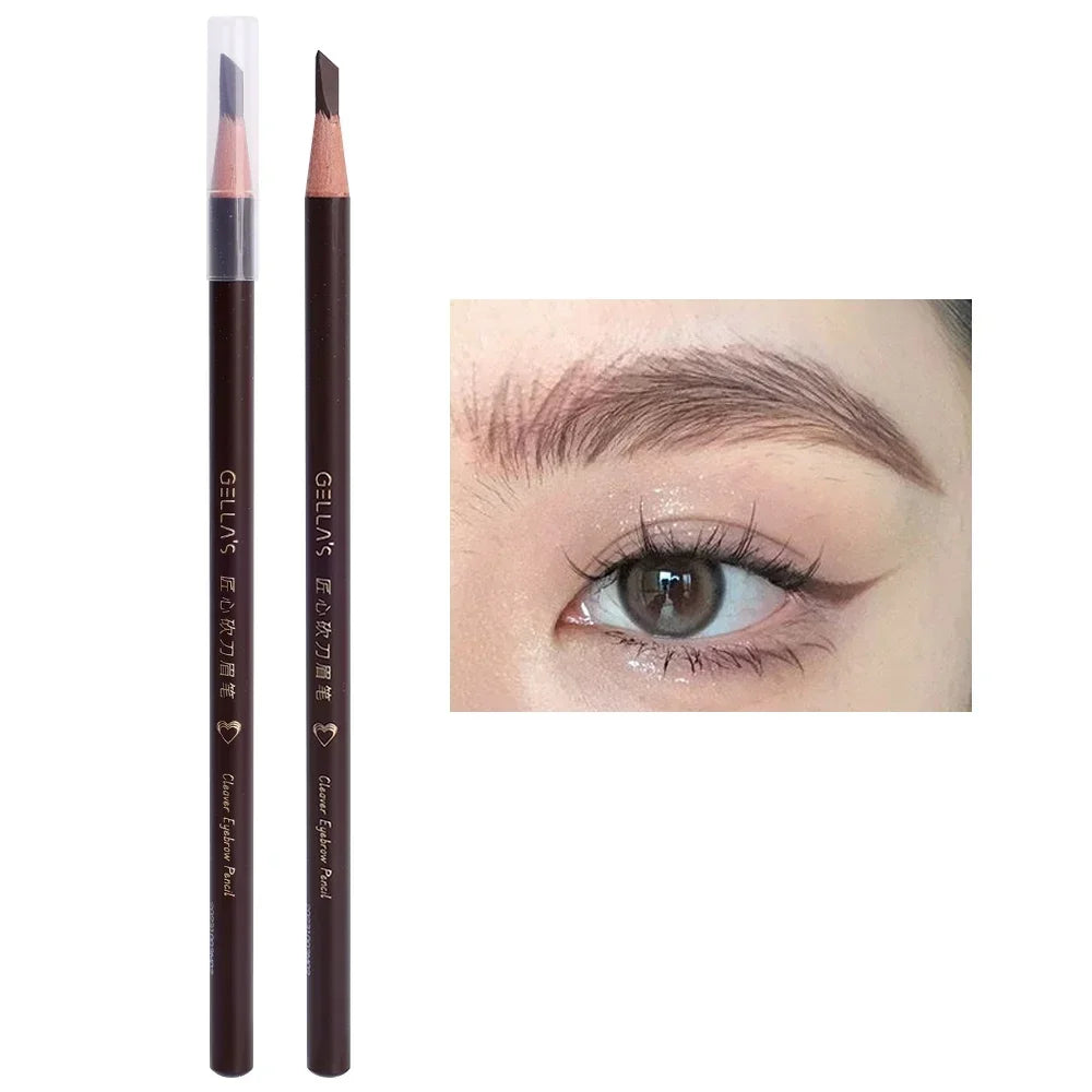 Microblading Eyebrow Pencil Outline Shadow Eyeliner Waterproof