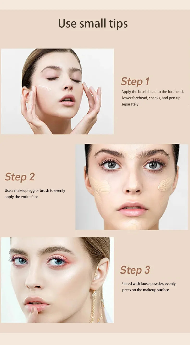 Liquid Concealer Matte High Coverage Waterproof Oil Control Moisturizing Long Lasting