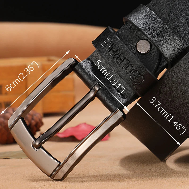 Luxury Designer Belts Men High Quality Genuine Leather Belt
