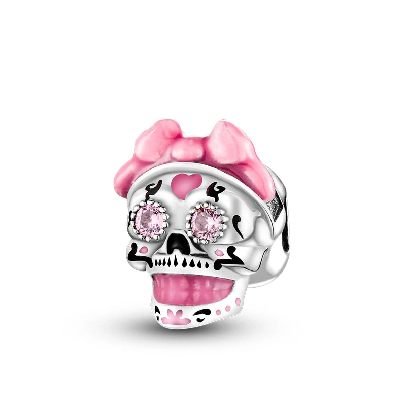 New 925 Sterling Silver Halloween Charm Beads Fit Original Brand Bracelet