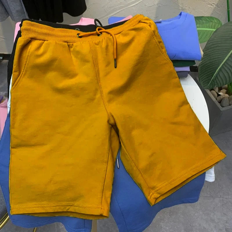 Summer Fashion Brand Cotton Men Casual Shorts