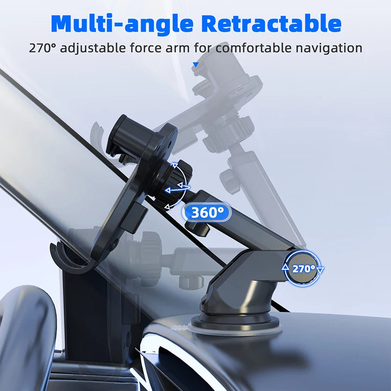 High Power Wireless Fast Charging Phone Car Holder Charger