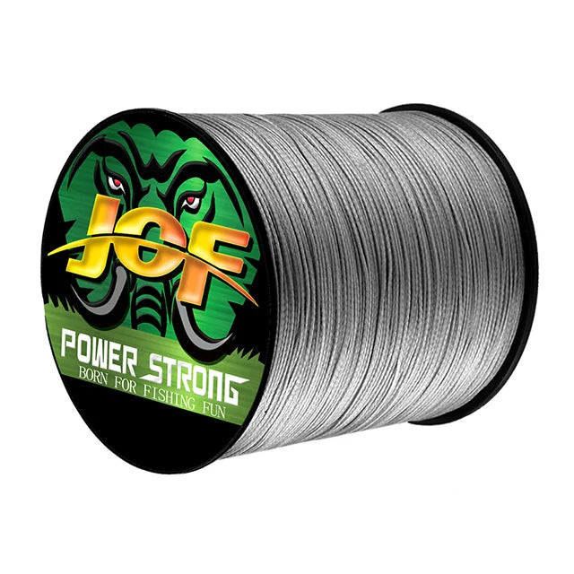 JOF 4 Strands Fishing Line 300/100M Braided PE Fishing Strong Fishing Line Multifilament Durable Fishing Line