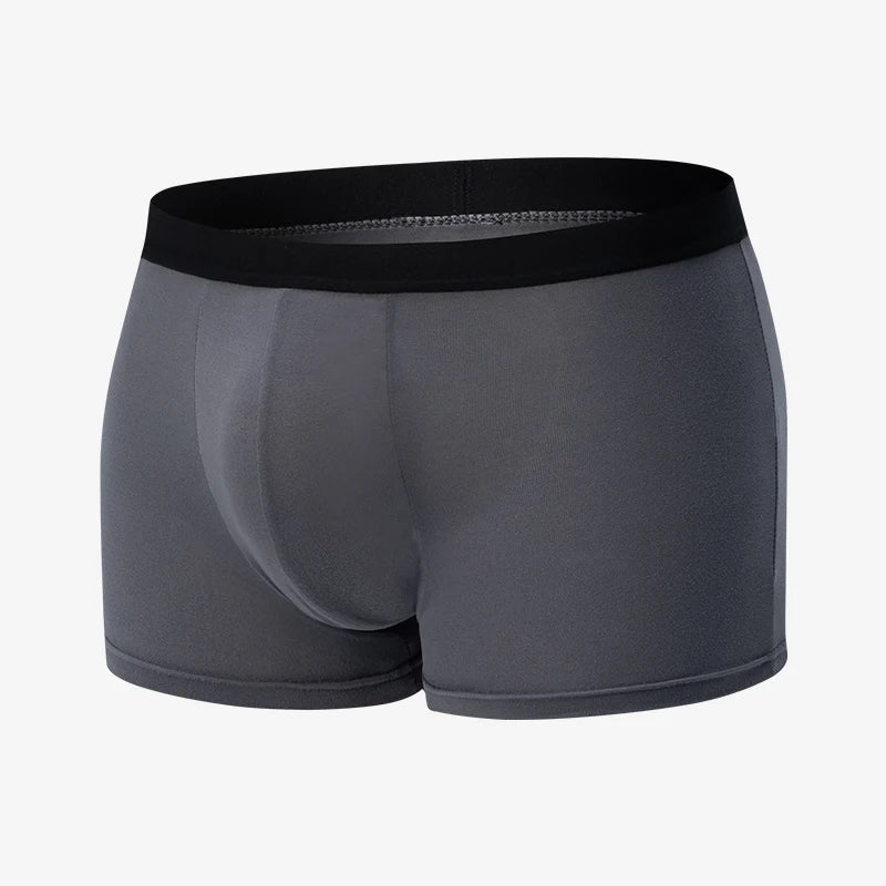 10-Pack solid color basic men's plus size boxers