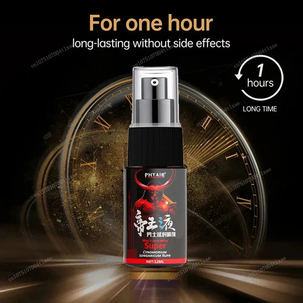 Men's delay time spray