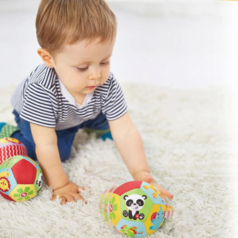Soft Cloth Rattle Ball Baby For 0-36 Months