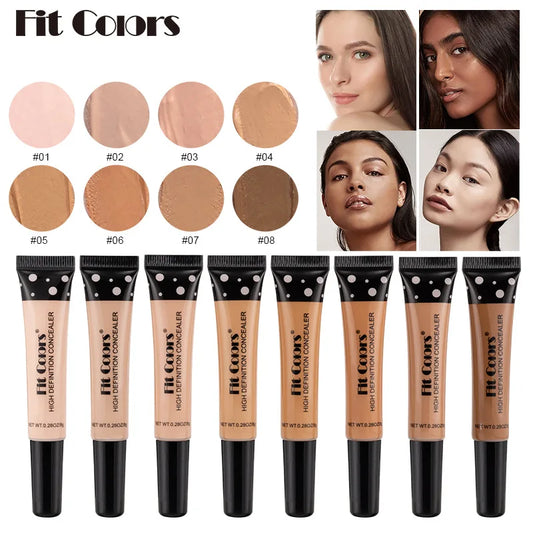 Fit Colors 8 size Concealer with a Flexible Concealer Moisturizing Liquid Foundation