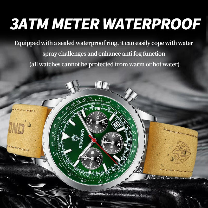 BINBOND Luxury Men's Quartz Watches