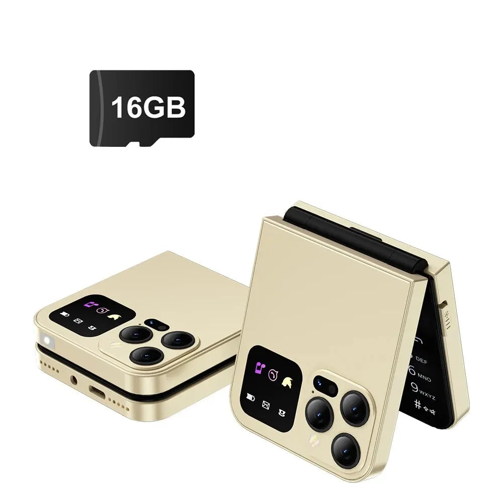 SERVO A50 PRO Foldable Mobile Phone Auto FM Radio Call Record