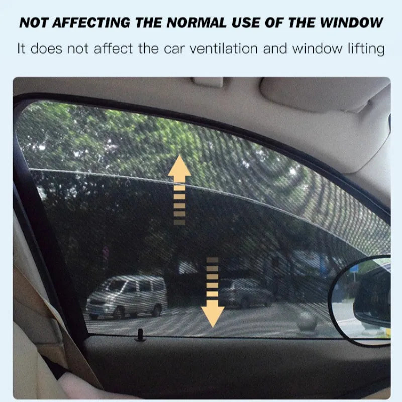 Anti Mosquito Screen Outdoor Bug Shade Cover Size Car Window