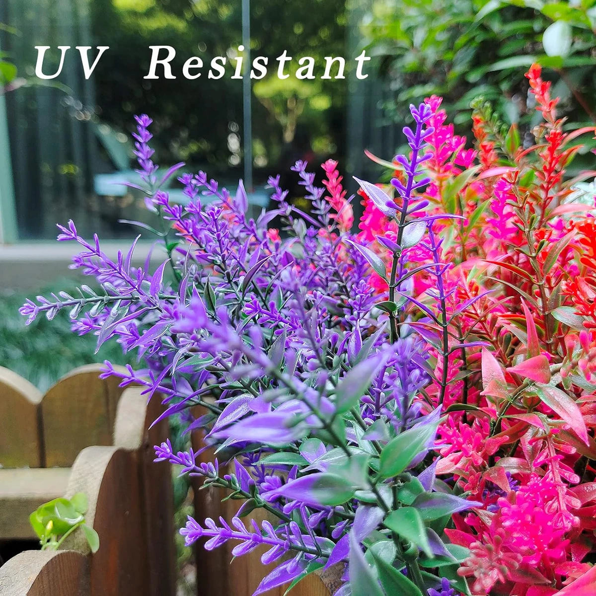 12PCS Artificial Plants Lavender Wedding Bridal Vase for Home
