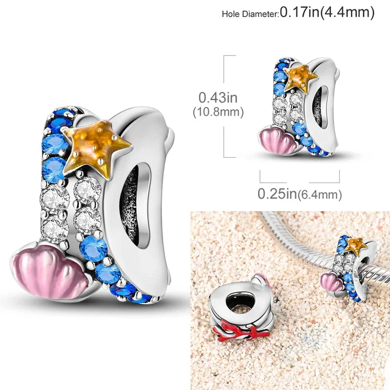 925 Sterling Silver 2024 Summer Charms Bead