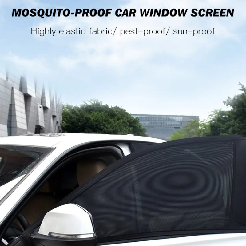 Anti Mosquito Screen Outdoor Bug Shade Cover Size Car Window