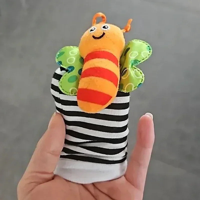 4Pcs Baby Toy 0-12 Months Baby Rattles Toys