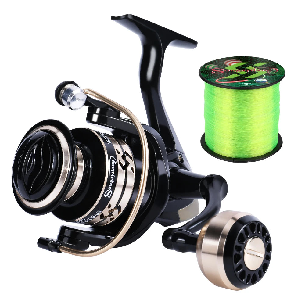 Spinning Fishing Reel High Strength Aluminum Spool Max Drag 16kg